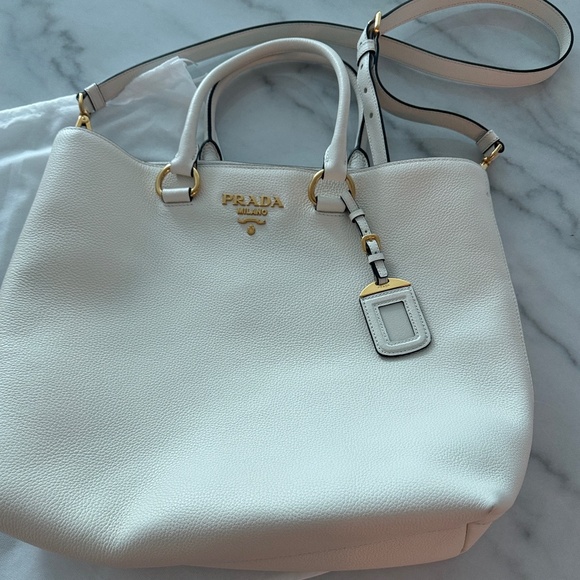 Prada Large Bag (In Pelle Vitello Phenix) - Picture 1 of 8